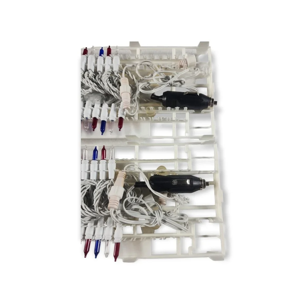 Luminosity Unlimited Patriots‎ Pride 12v Cigarette Lighter Plug-in String Lights